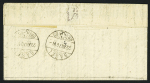N°30 (n'appartient pas à la lettre) sur Gazette des Absents n°14 postée à Paris R. de Cléry (7 dec 70) pour Bâle, Suisse