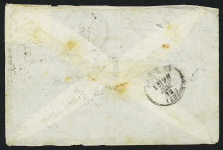 N°29 OBL étoile 8 + CAD "Paris R. d'Antin" (21 dec 1870) sur ballon monté pour Poitiers (Vienne), arrivée 26 dec (La Délivrance). TB