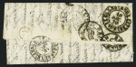 N°30 OBL étoile 5 + CAD "Paris R. de Bondy" (1 dec 70) sur ballon monté pour Bruxelles (arrivée 10 dec 70) (Le Franklin probable). TB
