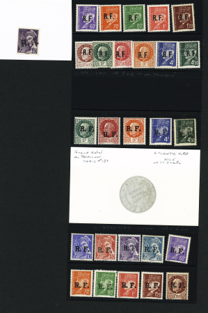 1900-1945, Petite sélection avec des variétés sur
