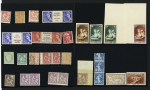 1900-1945, Petite sélection avec des variétés sur