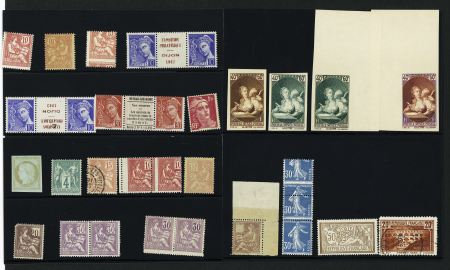 1900-1945, Petite sélection avec des variétés sur