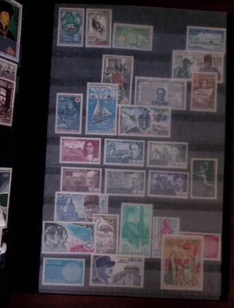 1855-1990, Collection de France en neuf et oblitérés,