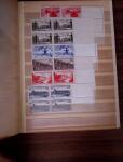 1900-1950, Collection avec doubles de timbres neufs