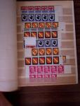 1900-1950, Collection avec doubles de timbres neufs