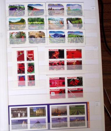 2009-2019, Ensemble de timbres neufs de France en euros