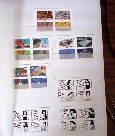 2009-2019, Ensemble de timbres neufs de France en euros