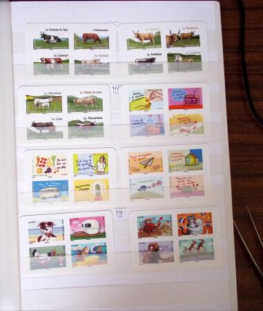 2009-2019, Ensemble de timbres neufs de France en euros