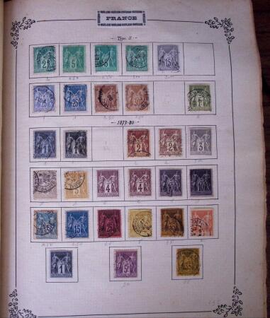 1849-1931, Collection de France et des colonies