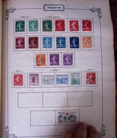 1849-1931, Collection de France et des colonies