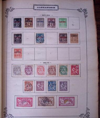 1849-1931, Collection de France et des colonies