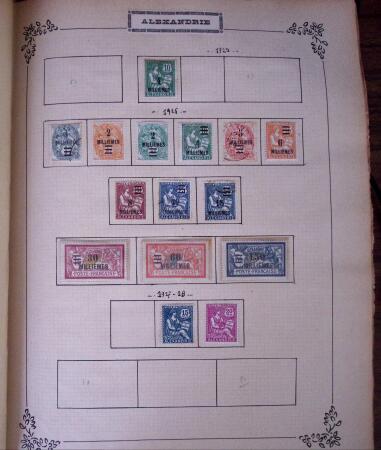 1849-1931, Collection de France et des colonies