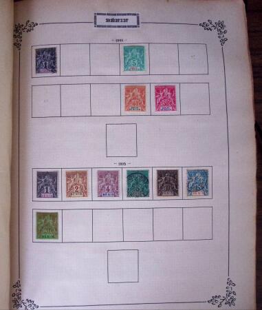 1849-1931, Collection de France et des colonies