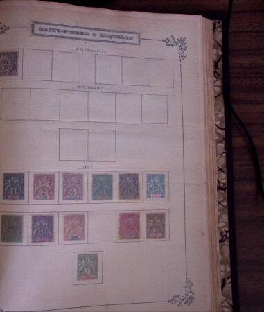 1849-1931, Collection de France et des colonies