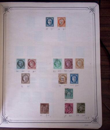 1849-1931, Collection de France et des colonies
