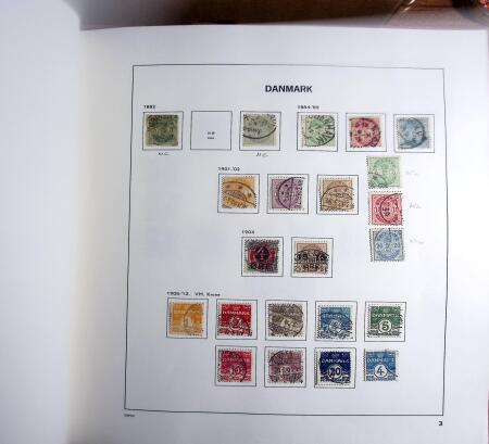 1855-1990 SCANDINAVIA, Mint & used collection in seven