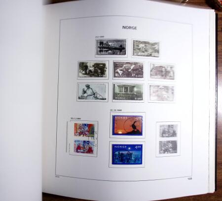 1855-1990 SCANDINAVIA, Mint & used collection in seven