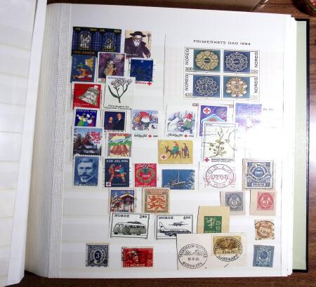 1855-1990 SCANDINAVIA, Mint & used collection in seven