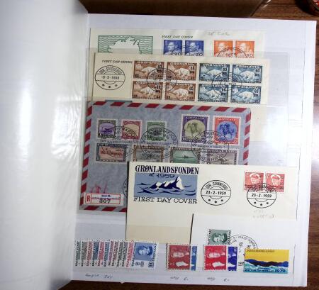 1855-1990 SCANDINAVIA, Mint & used collection in seven