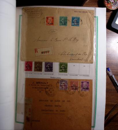 1849-2000, Petite succession en deux cartons avec 7