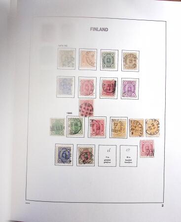 1856-2000, Chiefly mint collection of Finland and two