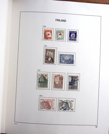 1856-2000, Chiefly mint collection of Finland and two