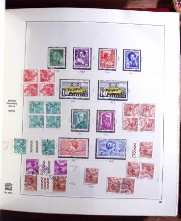 1850-2000, Mint & used collection in three large Safe