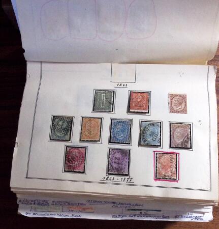 1852-1971, Old-time mint & used collection of Italy