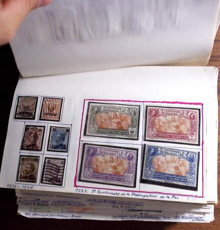 1852-1971, Old-time mint & used collection of Italy