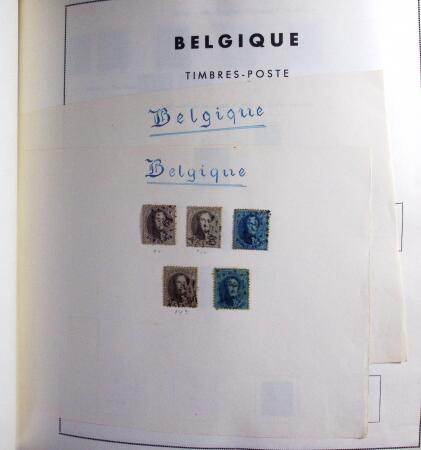 1849-1983, Basic collection of Belgium in fine "Prinet"