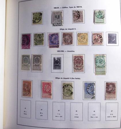 1849-1983, Basic collection of Belgium in fine "Prinet"