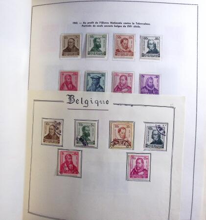 1849-1983, Basic collection of Belgium in fine "Prinet"
