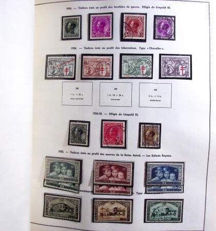 1849-1983, Basic collection of Belgium in fine "Prinet"