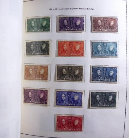 1849-1983, Basic collection of Belgium in fine "Prinet"