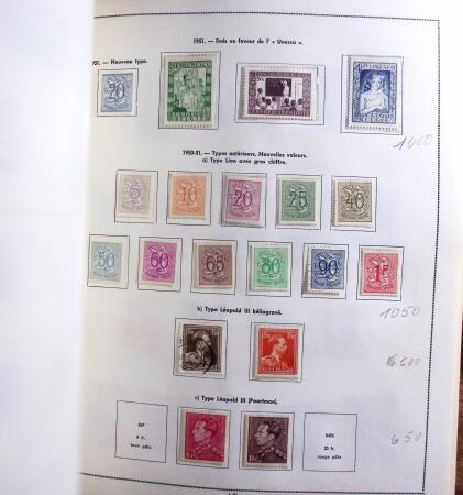 1849-1983, Basic collection of Belgium in fine "Prinet"