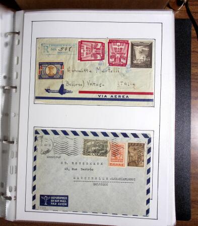 1920-80ca, Selection of over 1000 airmail covers, with