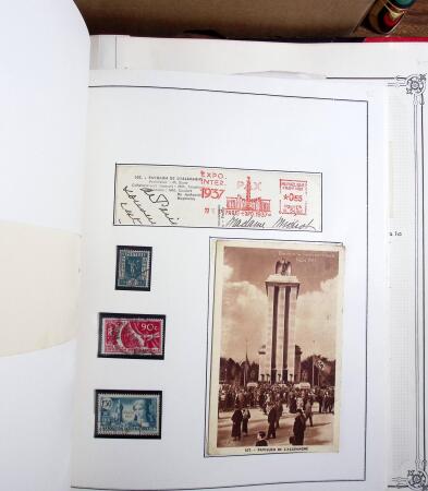 1930-80ca., Thematic collection in six albums and two