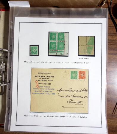 1941-44, Collection spécialisée sur Pétain en six