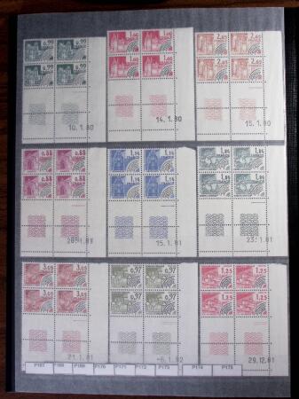 1978-2001, 2 Albums de coins datés entre 1978 à 2001,