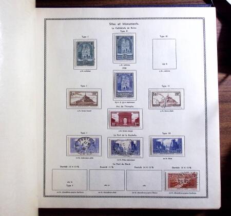 1849-1995, Collection en 6 classeurs de France neuf