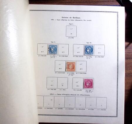 1849-1995, Collection en 6 classeurs de France neuf