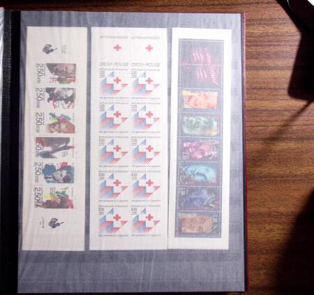 1849-1995, Collection en 6 classeurs de France neuf