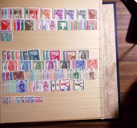 1849-1995, Collection en 6 classeurs de France neuf
