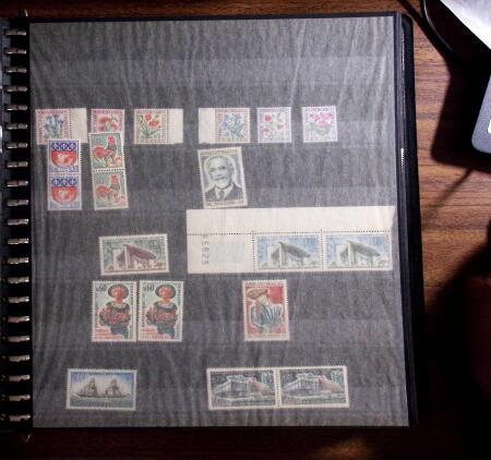 1849-1995, Collection en 6 classeurs de France neuf
