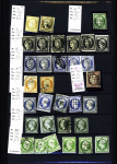 1849-1950, 2 Albums de France, avec N° 2, 6, 33 signé
