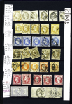 1849-1950, 2 Albums de France, avec N° 2, 6, 33 signé