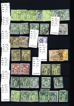 1849-1950, 2 Albums de France, avec N° 2, 6, 33 signé