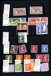 1849-1950, 2 Albums de France, avec N° 2, 6, 33 signé