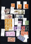 1849-1950, 2 Albums de France, avec N° 2, 6, 33 signé