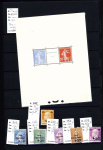 1849-1950, 2 Albums de France, avec N° 2, 6, 33 signé